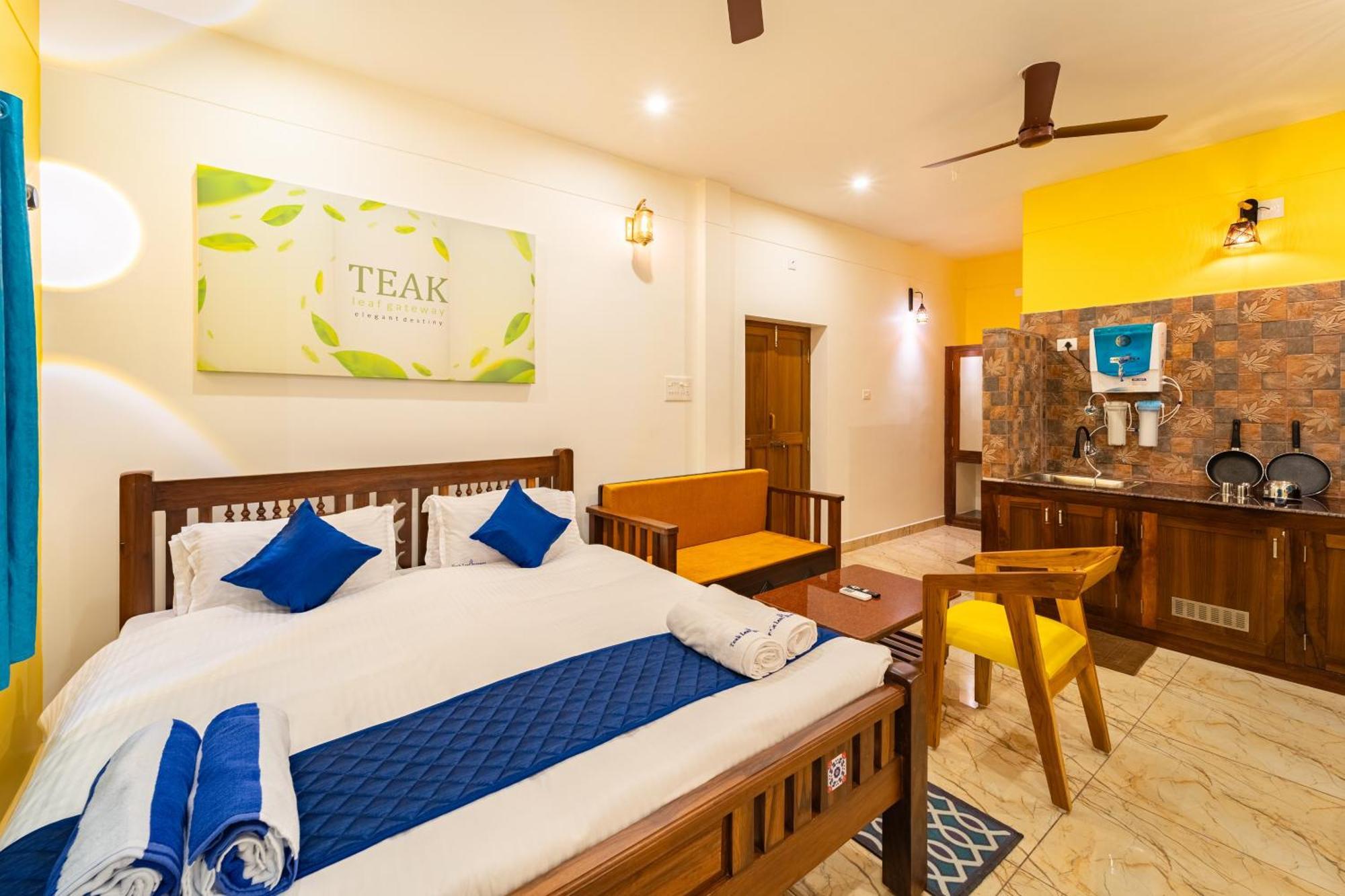 Teak Leaf Gateway Villa With Swimming Pool Indoor Games Kālapettai Exteriör bild